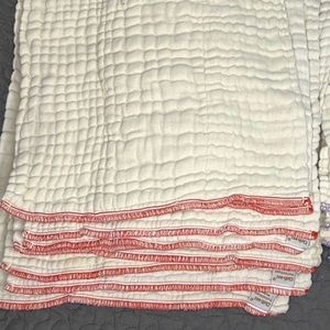 9 red medium GMD clotheez prefold diapers